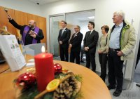 Einweihung der neuen renovierten  Geschaeftsraeume der Volks und Raiffeisenbank Oberes Gaeu in Bierlingen