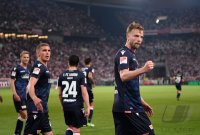 Fussball 1. Bundesliga Saison 18/19 Relegation: VfB Stuttgart - Union Berlin