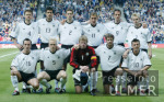 FUSSBALL Schottland -Deutschland Mannschaftsbild