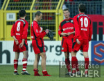 FUSSBALL  Spielszene SSV Reutlingen - LR Ahlen Enttuschung SSV