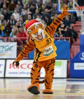 Basketball 1. Bundesliga 2012/2013:  Walter Tigers Tuebingen - Fraport Skyliners Frankfurt