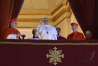 Rom Papstwahl,  13.03.2013 Franziskus I. ist gewaehlt