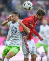 Fussball 1. Bundesliga Saison 16/17: FC Bayern Muenchen - VfL Wolfsburg