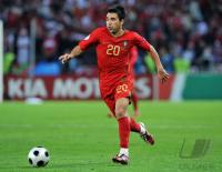 FUSSBALL EURO 2008: Portugal, DECO Einzelaktion
