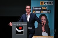 CDU Wahlkampf Landtagswahl Baden - Wuerttemberg