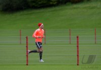 Fussball 1. Bundesliga :  Training beim FC Bayern Muenchen
