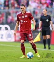 Fussball 1. Bundesliga Saison 21/22: FC Bayern Muenchen -  TSG 1899 Hoffenheim