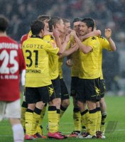 Fussball 1. Bundesliga  Saison 2010/2011: Jubel Nuri Sahin (Borussia Dortmund)