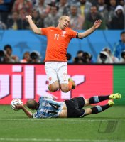 FUSSBALL WM 2014, HALBFINALE: Niederlande - Argentinien