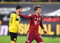 Fussball 1. Bundesliga Saison 21/22: Borussia Dortmund - FC Bayern Muenchen