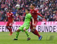 Fussball 1. Bundesliga Saison 18/19: FC Bayern Muenchen - Hannover 96