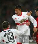 FUSSBALL 1. Bundesliga Spielszene VfB Stuttgart  -  SC Freiburg