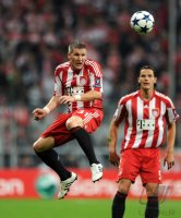 Fussball Champions League  Saison 2010/2011: Bastian Schweinsteiger (FC Bayern Muenchen)