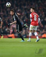 FUSSBALL INTERNATIONAL CHL ACHTELFINALE 12/13: FC Arsenal London - FC Bayern Muenchen