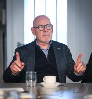 Buendnis 90 / Die Gruenen, Wahlkampf Landtagswahl Baden - Wuerttemberg, Verkehrsminister Winfried Hermann