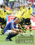 Fussball 1. Bundesliga: Schalke - Dortmund, HANKE enttaeuscht