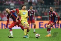 Fussball 1. Bundesliga Saison 14/15: FC Bayern Muenchen - TSG 1899 Hoffenheim