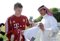 Fussball 1. Bundesliga 11/12: FC Bayern Muenchen in Doha