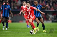 Fussball  Achtelfinal Rueckspiel CHL 25/26: FC Bayern Muenchen - Atalanta Bergamo