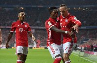 Fussball 1. Bundesliga Saison 2016/2017: FC Bayern Muenchen - Hertha BSC Berlin