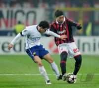 FUSSBALL  International CHL 09/10 : AC Mailand - Manchester United