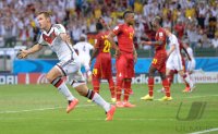 FUSSBALL WM 2014, Gruppenphase: Deutschland - Ghana