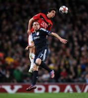 FUSSBALL  International CHL 09/10 :  ManU - FC Bayern  Muenchen