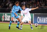 FUSSBALL  International CHL 09/10   FC Zuerich - Olympique Marseille