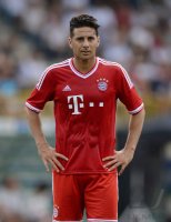 FUSSBALL 1. Bundesliga 13/14:Claudio Pizarro (FC Bayern Muenchen)
