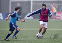 FIFA Praesident Gianni Infantino (Schweiz) erster Tag im Home of Fifa