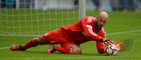 Fussball 1. Bundesliga 2014/2015: Torwart Pep Reina (FC Bayern Muenchen)
