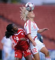 Fussball Frauen FIFA U 17  WM  2008  Kanada - Daenmark