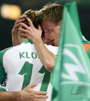 Fussball UEFA Pokal: Bremen - Alkmaar
