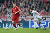 FUSSBALL INTERNATIONAL  CHL HALBFFINALE 11/12:  FC Bayern Muenchen - Real Madrid