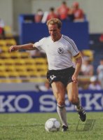 Fussball WM 1986 Marokko-Deutschland:  Rummenigge