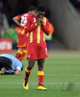 FUSSBALL WM 2010, VIERTELFINALE: Uruguay - Ghana