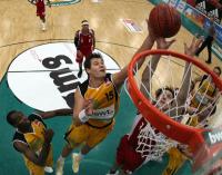 Basketball 1. Bundesliga  07/08  Walter Tigers Tuebingen  -  Paderborn Baskets