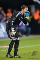 FUSSBALL INTERNATIONAL: Torwart Bogdan Ionut Lobont (Rumaenien)