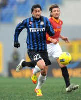 FUSSBALL SERIE A:  Diego Milito (Inter Mailand)