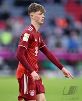 Fussball 1. Bundesliga Saison 21/22: FC Bayern Muenchen - SpVgg Greuther Fuerth