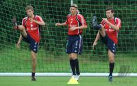 Fussball 1. Bundesliga: Training beim FC Bayern Muenchen