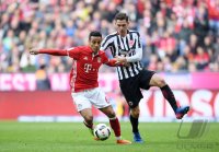 Fussball 1. Bundesliga Saison 2016/2017: FC Bayern Muenchen - Eintracht Frankfurt