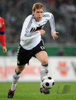 Fussball WM-Qualifikation: Deutschland, MERTESACKER Einzelaktion