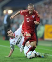 Fussball 1. Bundesliga, Saison 2011/2012:  FC Bayern Muenchen - Bayer 04 Leverkusen