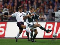 Spielszene   Deutscland - England