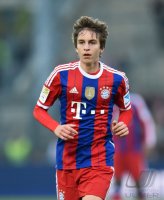 FUSSBALL 1. Bundesliga 2014/2015:  Gianluca Gaudino (FC Bayern Muenchen)