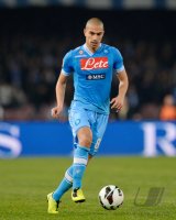 FUSSBALL SERIE A 2012/2013:  Goekhan Inler (SSC Neapel)