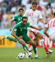 Fussball WM 2006  Tunesien - Saudi Arabien