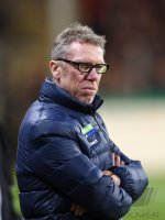Fussball DFB Pokal Achtelfinale 14/15: Trainer Peter Stoeger (1. FC Koeln)