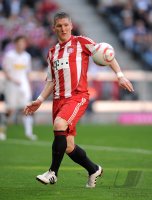 Fussball 1. Bundesliga : Bastian Schweinsteiger (FC Bayern Muenchen)